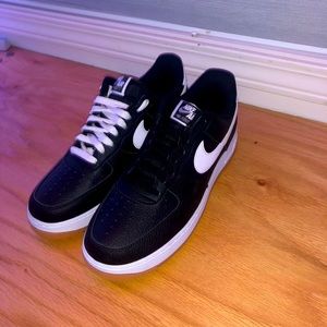 Black/White Air Force 1s